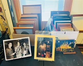 Picture Frames & Autographed Items 
