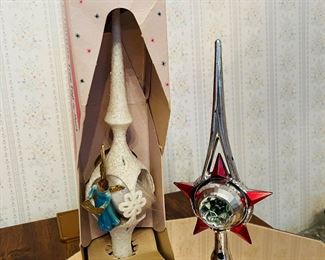 Vintage tree toppers