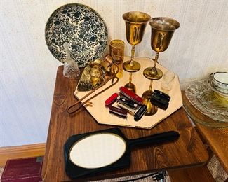 Vintage Mirror, Pocket Knives & More 