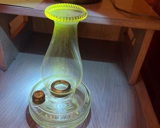 Uranium Oil Lamp