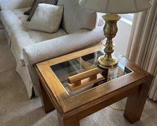 Love seat handcrafted upholstery American of Martinsville