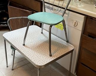 Child’s vintage table and chairs