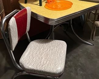 Vintage vinyl chair