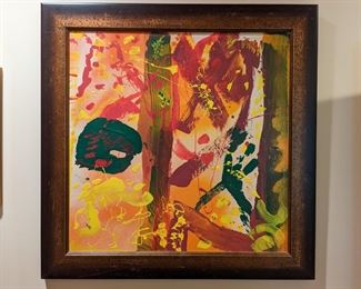 Contemporary oil on board, unsigned, so you can sign it and pretend to be gifted.