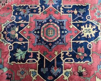 Center medallion of the Persian Bakhtiari.