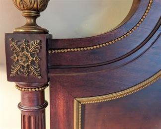 This set of antique twin beds has all the bells and whistles of legacy furniture.