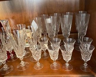 Waterford crystal stemware