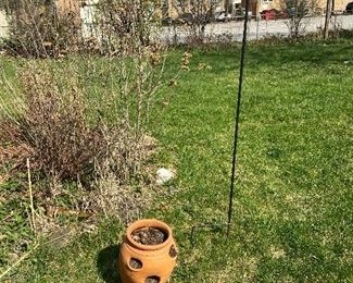 Planters , shepherd’s hook