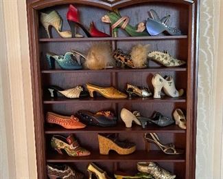Miniature shoe collection