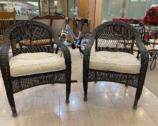 Outdoor Wicker Chairs