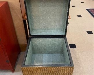 Gold Storage cabinet - really like this!  Claw feet too.