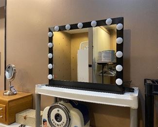 Makeup vanity mirror