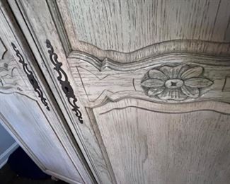 Details of armoire. 