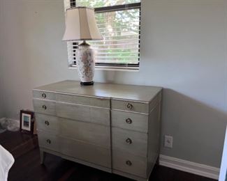 Antique dresser set. 1 of 2