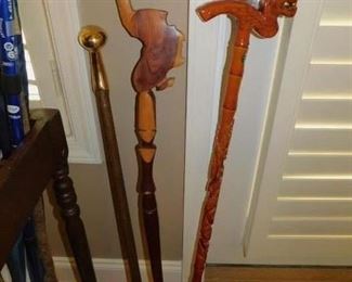 FOLK ART CANES