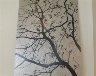 LARGE ACRYLIC PAINTING