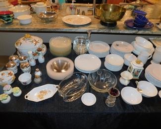 ROYAL WORCHESTER SERVING DISHES AND EGG CODDLERS