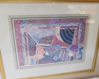 IRVING AMEN LITHOGRAPH