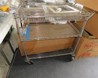 Stainless Steel Rolling Cart