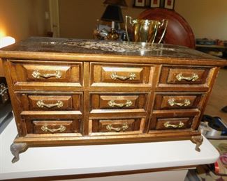 Vintage Jewelry Chest