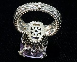 Barbara Bixby 18k Gold/ Sterling and Gemstone Ring