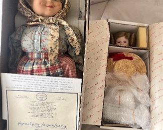 Dolls in the box with original packaging