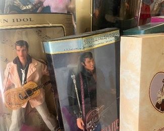Elvis dolls in original packaging