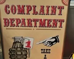 Metal sign. And truth.