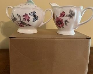 Lenox China Creamer and Sugar, still in box