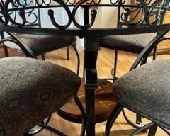 Base detail of kitchen table