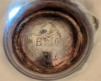 BM Co Silver Cup