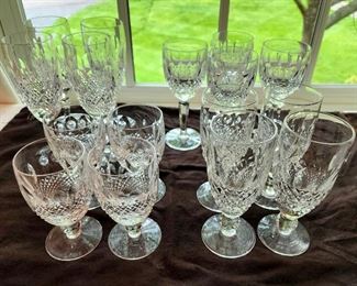 Lot 37 - Waterford Crystal "Colleen" Stemware