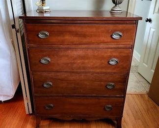 Lot 59 - Vintage 4 Drawer Chest-of-Drawers