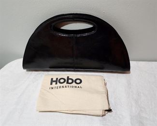 Lot 61 - Hobo International Black Leather Handbag