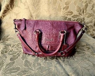 Lot 62 - Coach Ashley Brown Leather Satchel Bag