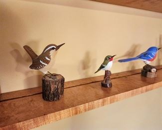 Lot 43 - Walter T. Powell Carved Wood Birds Collection
