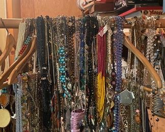 Loads of costume jewelry 