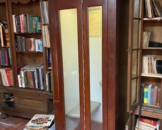 Antique/Vintage telephone booth with payphone