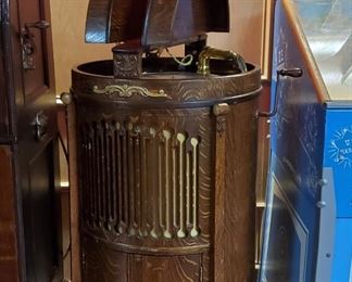 Antique "Modernola" floor lamp Victrola Phonograph