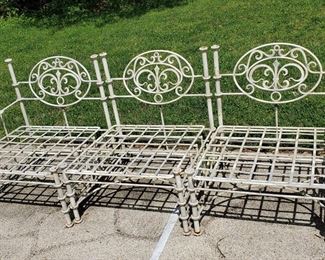 Outdoor wrought iron patio furniture