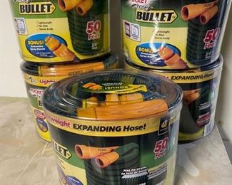 New! In the box expanding garden hoses.
