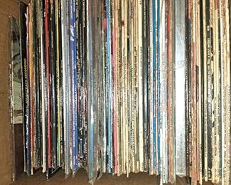 Look closely at titles.  Two full boxes like this just of movie scores. 