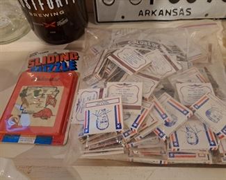 Weird Arkansas collectibles.  Old Clinton matchbooks, anyone? 