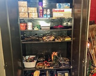 More auto repair and maintenance supplies and tools.