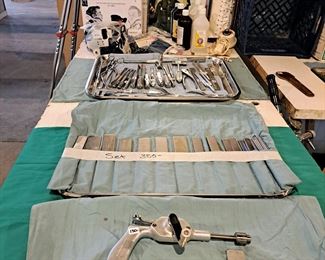 Very unusual  and large collection of exceptionally high quality vintage surgical tools at a fraction of normal prices. 