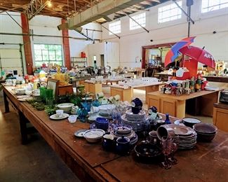 Central kitchen ware room overview - over 1600 square feet. 