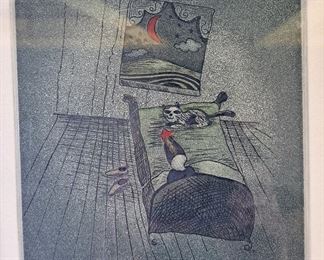 Print from Peter Barger, New York artist. 