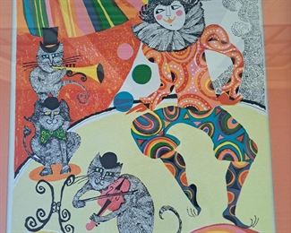 One of multiple Collectors Guild vintage limited issuance lithographs. 