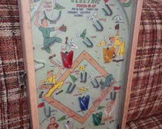 Vintage Tabletop Pinball Game