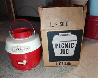 Vintage Thermex Picnic Jug W/ Original Box